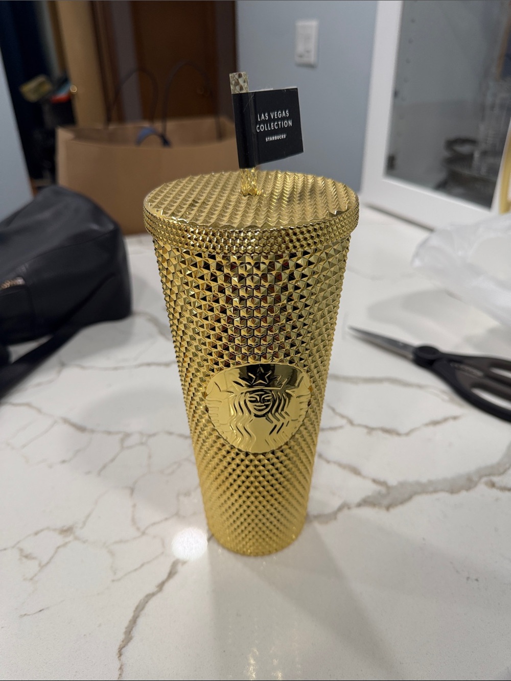 Starbucks Gold Studded Tumbler